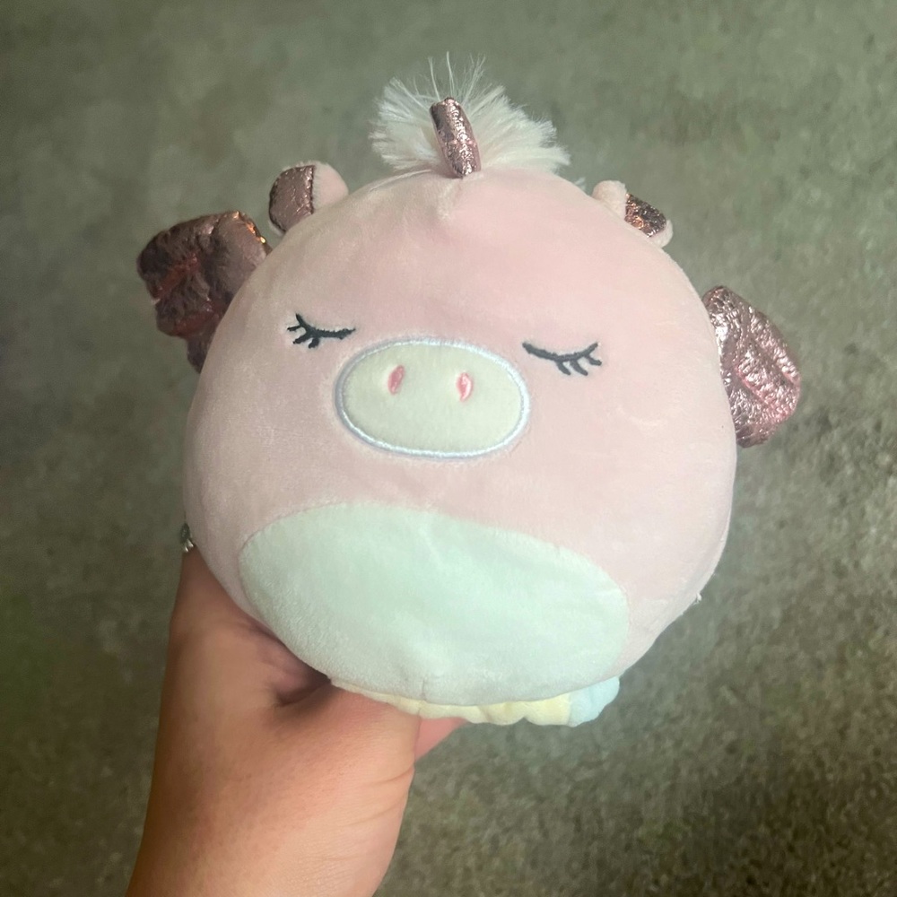 Reversible Pegasus and Dragon 5” squishmallow
